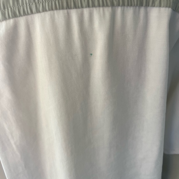 Bohme Dual-Tone Button Down Shirt - Green and White - Picture 5 of 8